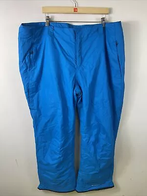 Columbia Omni Heat Tech Pants Mens 3X Blue Ski Snow Waterproof • $39.92