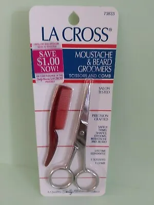 £7.99 • Buy Lacrosse Moustache And Beard Grooimer Inc.scissors&comb
