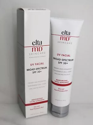 Elta Md Skincare Uv Facial Broad-spectrum Spf 30+ Facial Sunscreen 3 Oz Nwb • $25