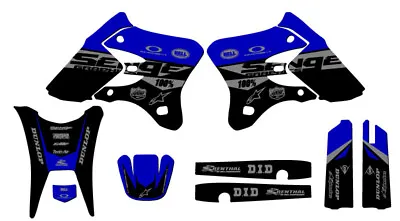 2003-2004 WR 450 F BINARY Blue Senge Graphics Kit Compatible With Yamaha • $134.99