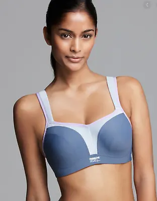 Panache Ultimate Wired Sports Bra In Grey 5021 34B New With Tags • £34.99