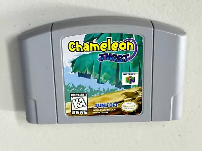 Chameleon Twist (Nintendo 64 N64) Authentic Tested • $43.95