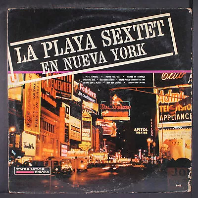 LA PLAYA SEXTET: En Nueva York EMBAJADOR 12  LP 33 RPM • $10