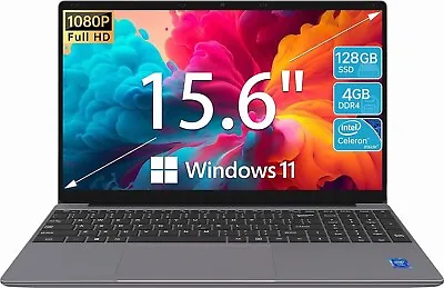 SGIN - 15.6  Laptop - Intel Celeron 2.8GH- 4GB Memory - 128GB EMMC - HDMI Silver • $179
