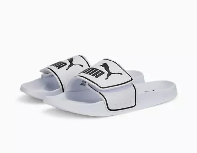 $49.95 • Buy PUMA Leadcat 2.0 V Slides White Shoe Sandal Mens Womens US 13 Brand New In Box