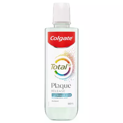 Colgate Total Plaque Release Mouthwash Reviving Cool Mint • $11.99