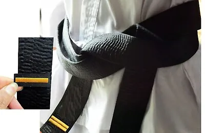 Martial Arts Karate GOLD DAN Bar Sold Separate Stitch Sew On Your Existing Belt • £3.99