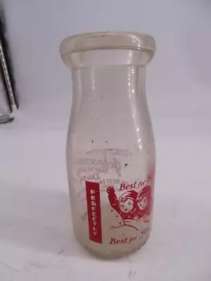 Vtg Advertising Milk Dairy Bottle Johnson's Guernsey Williams Bay WI Lake Geneva • $0.99