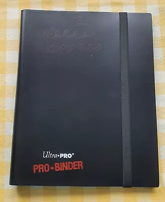 Ultra Pro - 9 Pocket Pro Binder - Black [Holds Up To 360 Pokemon/Cards] (996) • £4.99