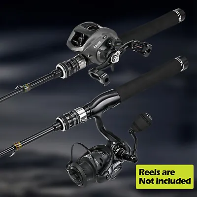 Carbon Telescopic Rod Spinning/Casting Rod Fishing Tackle Rod Travel Fishing Rod • $16.99