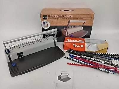 Office Binding Machine Plastic Comb Binding Machine Home Office Usage • £9.99