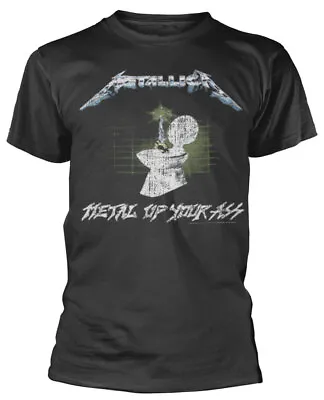 Metallica Metal Up Your Ass Black T-Shirt NEW OFFICIAL • £16.59
