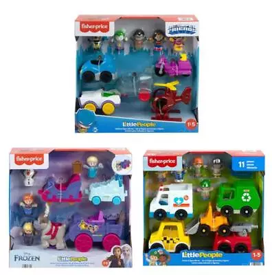 £35.49 • Buy Fisher Price Little People Vehicle Set Assortment - DC Super Friends, Frozen