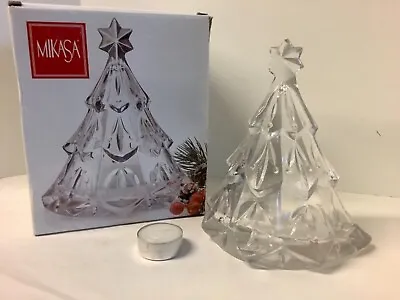 Mikasa Christmas  Holiday Tree  Votive Candle Holder W/ Original Box • $9.99