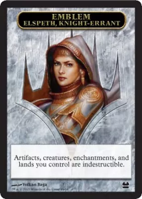 1x Emblem - Elspeth Knight-Errant - (Light Play) Modern Masters - MTG Seattle • $16.48