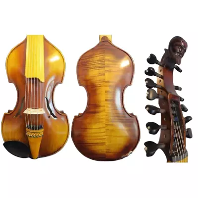 Hand Made SONG 7x7strings 17  Viola D'Amorehuge And Powerful Sound #12574 • $899.10