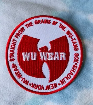 Wu Tang Wu Wear Patch - 90's Old School Hip Hop Shaolin 36 Chambers Ghostface • $8