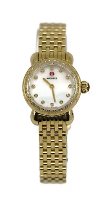 Michele CXS Diamond 18K/Stainless Steel Watch MW03A01B0046 • $995