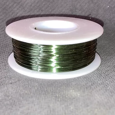 Magnet Wire 26 AWG  HPN Green Enameled Copper 4oz 155C 314 Ft. Coil Winding • $8.95