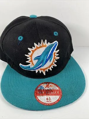 Miami Dolphins NFL 56 Cm 6 3/4 Baseball Cap Mens Hat One Size Logo Embroidered • $19.99