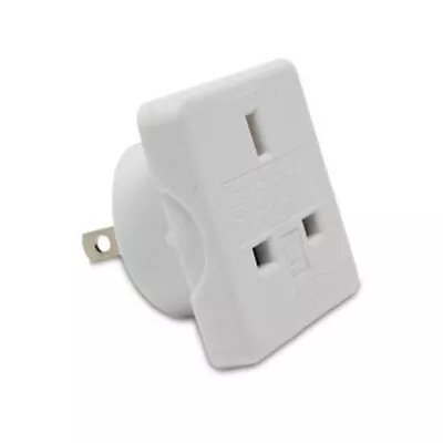 3 Pin UK To 2 Pin US USA Plug Adaptor Travel Power Adapter Converter • £5.99