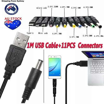 Power Supply Adapter + 8tips 11tips 240V To 12V 5V 24V For LED Strip Lights CCTV • $12.97