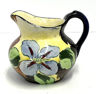 H&K Tunstall Small Pitcher Hand Painted Floral Orchid England 3-1/2” • $9.79