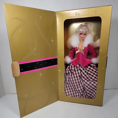 $17.99 • Buy Winter Rhapsody Blonde Barbie Avon Exclusive 2nd In A Series 1996 Mattel #16353
