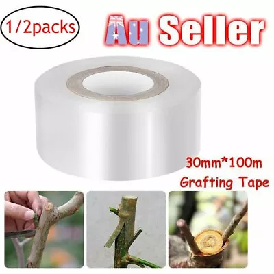 2Roll Grafting Tape Parafilm Tie Budding Tape For Garden Nursery 100M Graft Tape • $11.55