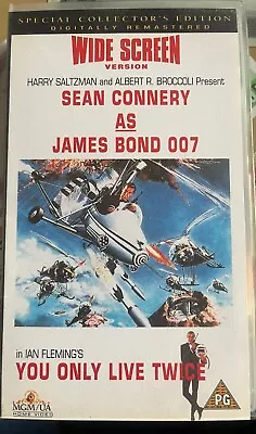 James Bond - You Only Live Twice - VHS - Retro • £7.99