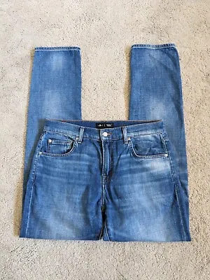 Men's 7 For All Mankind Jeans Adrien Wash Series 7 Light Wash Denim Sz 32x32 • $18.70