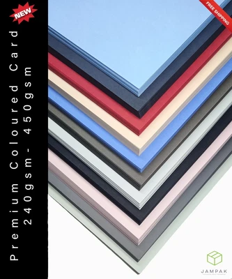 £4.50 • Buy Keaykolour Coloured Card  A4, A3. 300/450gsm Pastel Slight Texture High Quality
