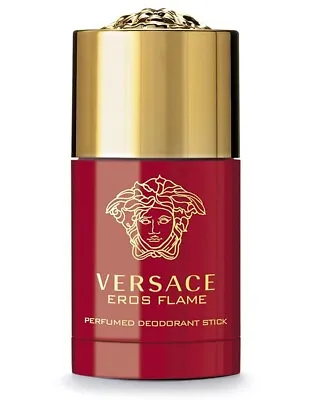 VERSACE EROS FLAME For Men Perfumed Deodorant Stick 2.5 Oz 75 Ml NEW SEALED • $29.95