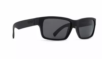 VonZipper Fulton Sunglasses Matte Black Satin With Vintage Grey Lens BKS SIN • $96.99