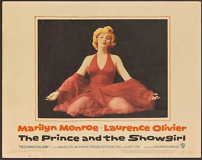 Prince And Showgirl Warner Bros 1957 Marilyn Monroe ORIG. Lobby Card 11x14 Fine • $215