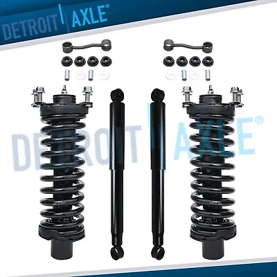 Front Struts W/Coil Spring Sway Bar Links Rear Shocks For 2002-2007 Jeep Liberty • $168.03