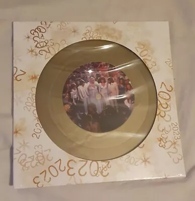 ABBA Happy New Year 7 Inch Gold Vinyl 2022 Polar Records NEW And SEALED • £20