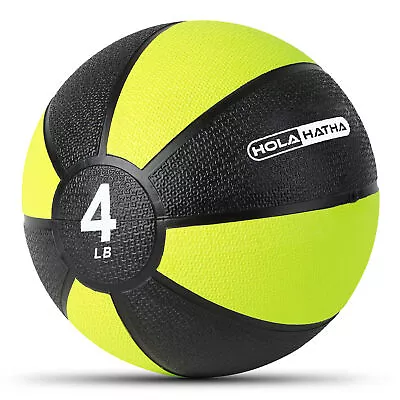 HolaHatha 4Lb Medicine Ball For Rehabilitation Or Working Out(Open Box) • $22.83