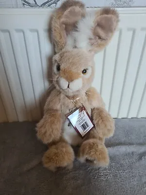 £50 • Buy Retired Charlie Bear Roscoe Hare 31cm 2016 Collection Allison Mills