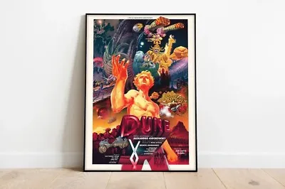 Dune Poster Jodorowsky's Dune Poster Wall Art Home Decor Film Lover • $19.99