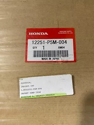 GENUINE 97-01 Honda Prelude 2.2L CYLINDER HEAD GASKET 12251-P5M-004 H22A4 H22 • $60