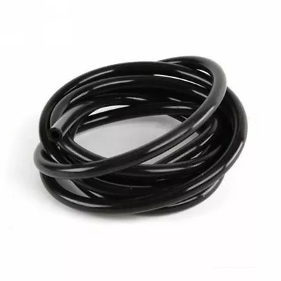 For 5/32  ID4mm 20 Feet Black Fuel Air Silicone Vacuum Hose Line Tube Pipe • $20