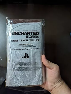 Uncharted Nathan Drake Collection Press Wallet/Passport Holder Set + Promo Pin • $170