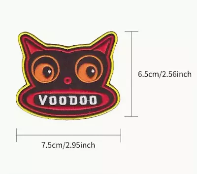 NEW  3  Halloween Voodoo Cat Retro Iron On/ Sew-On Embroidered Patch • $4.49