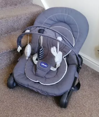 Chicco Baby Bouncer Hoopla Activity Chair Rocker • £25