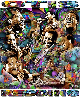 Otis Redding Tribute T-shirt Or Print By Ed Seeman • $22.95