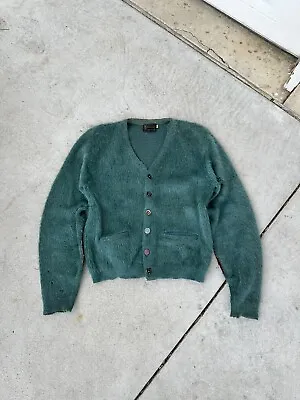 Vintage 60s Mohair Cobain Cardigan Sweater • $200