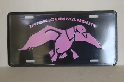 New Duck Commander Dynasty Black Pink License Plate 12 X6  3 Total • $12.99