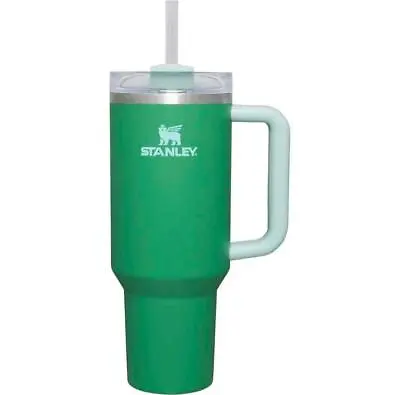*^ Stanley 40 Oz. Limited Edition H2.0 Quecher Tumbler Meadow Green • $40