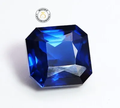 Natural Rare Mogok Blue Spinel 18.40 Ct Square Cut Certified Loose Gemstone • $97.91